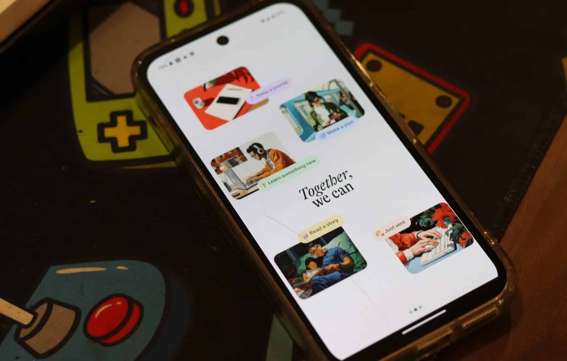 Pi AI app running on Android