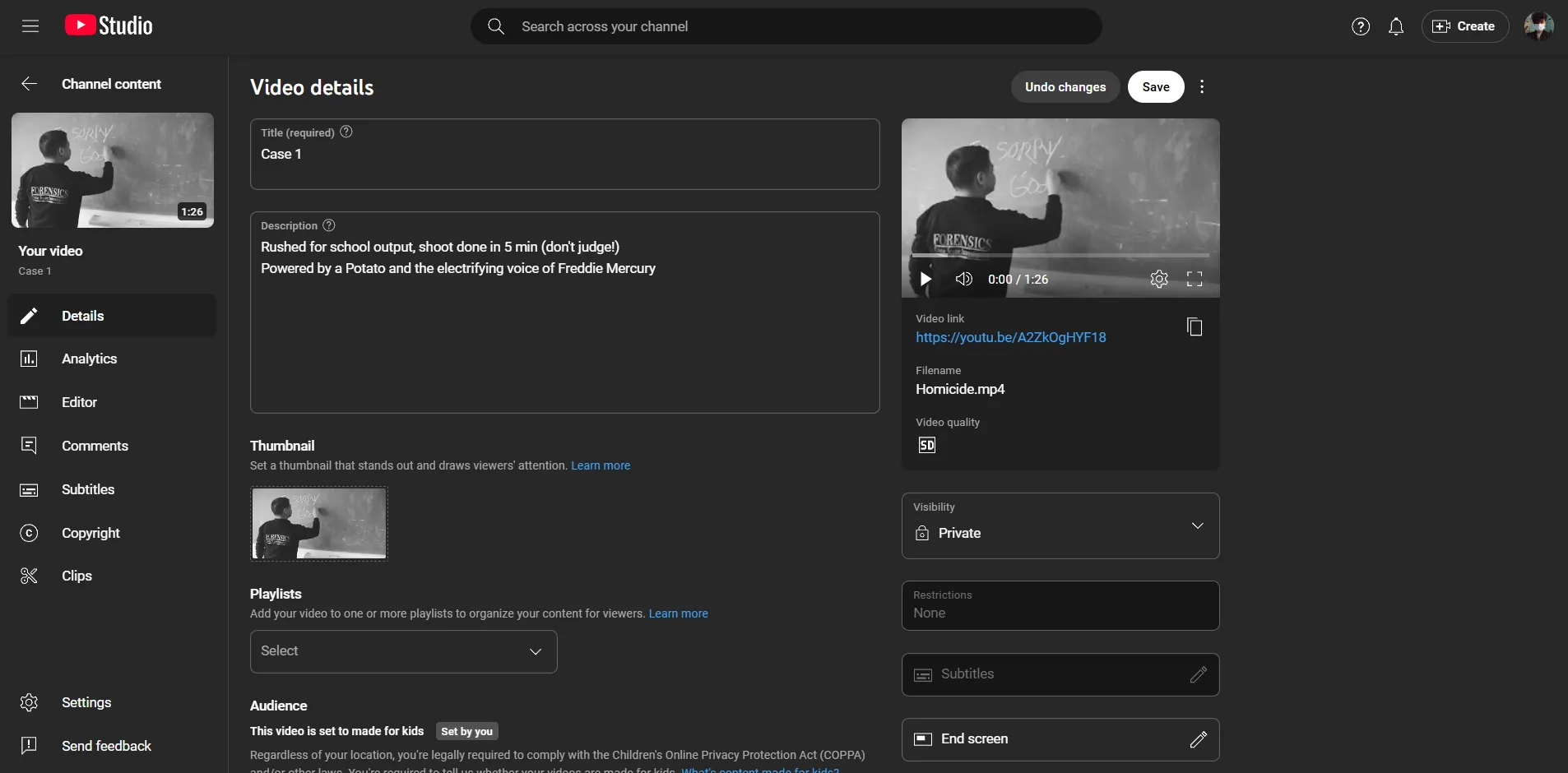 Salvataggio dei video su YouTube