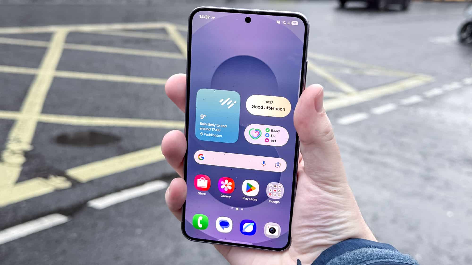 三星 Galaxy S25 的圖片評測。