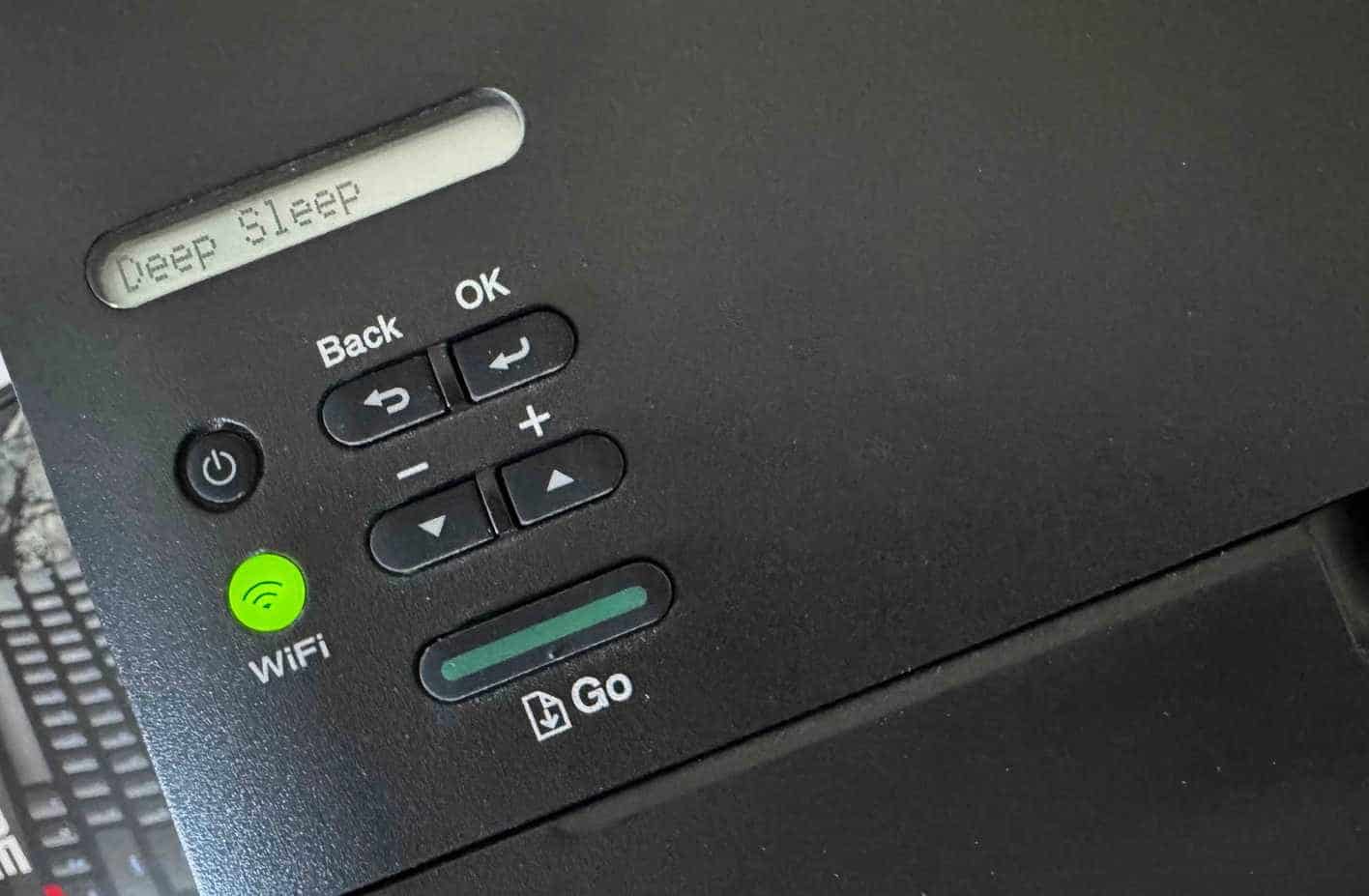 Brother 印表機頂部顯示螢幕