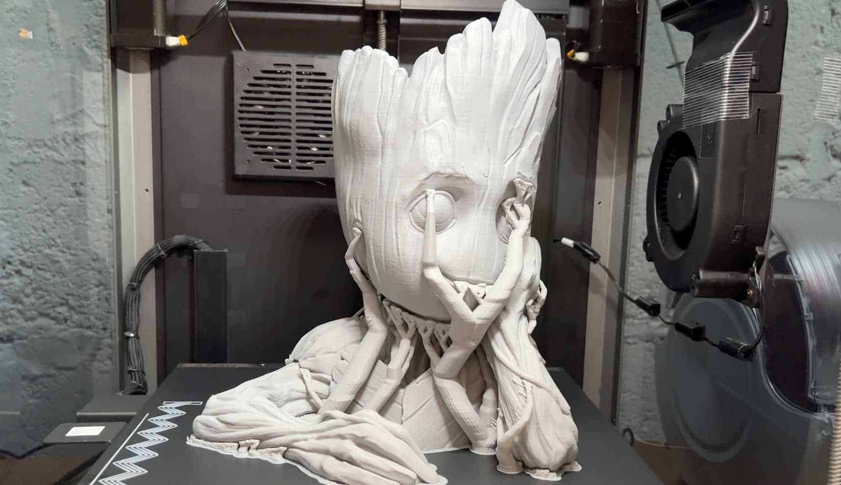 creality k1 max 3d 印表機 - groot platn pot 有機樹支架