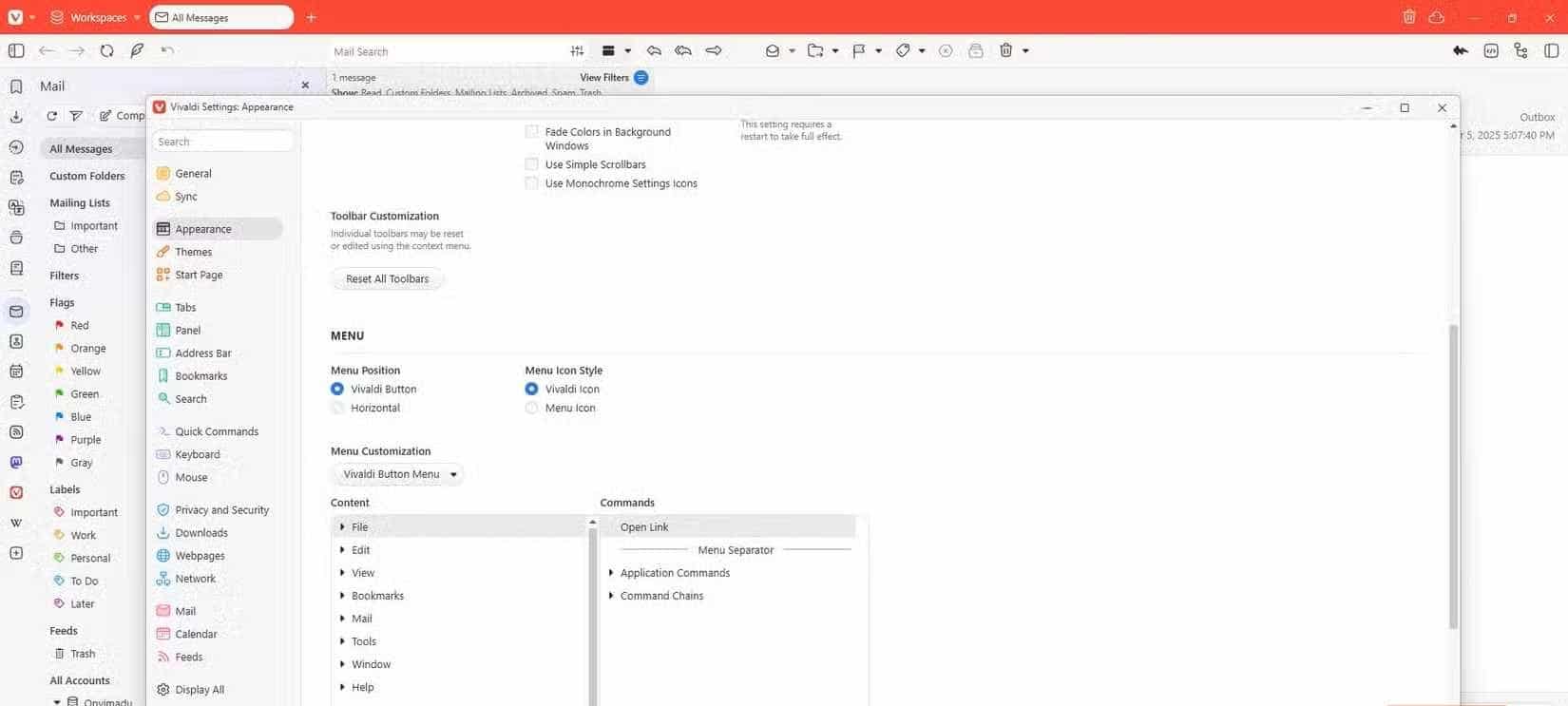 customization on the vivaldi browser-1