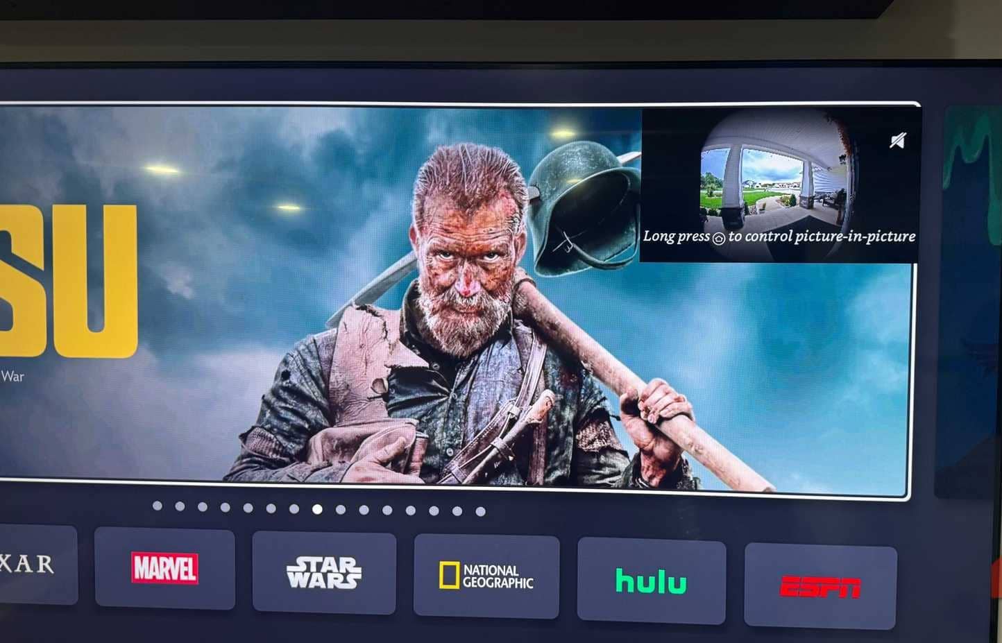 Fire TV 顯示器畫中畫 Ring 門鈴畫面