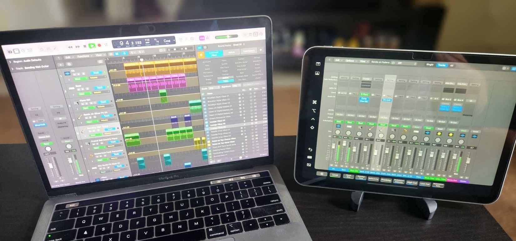 Verwenden Sie Ihr iPad als sekundäres Mischpult.