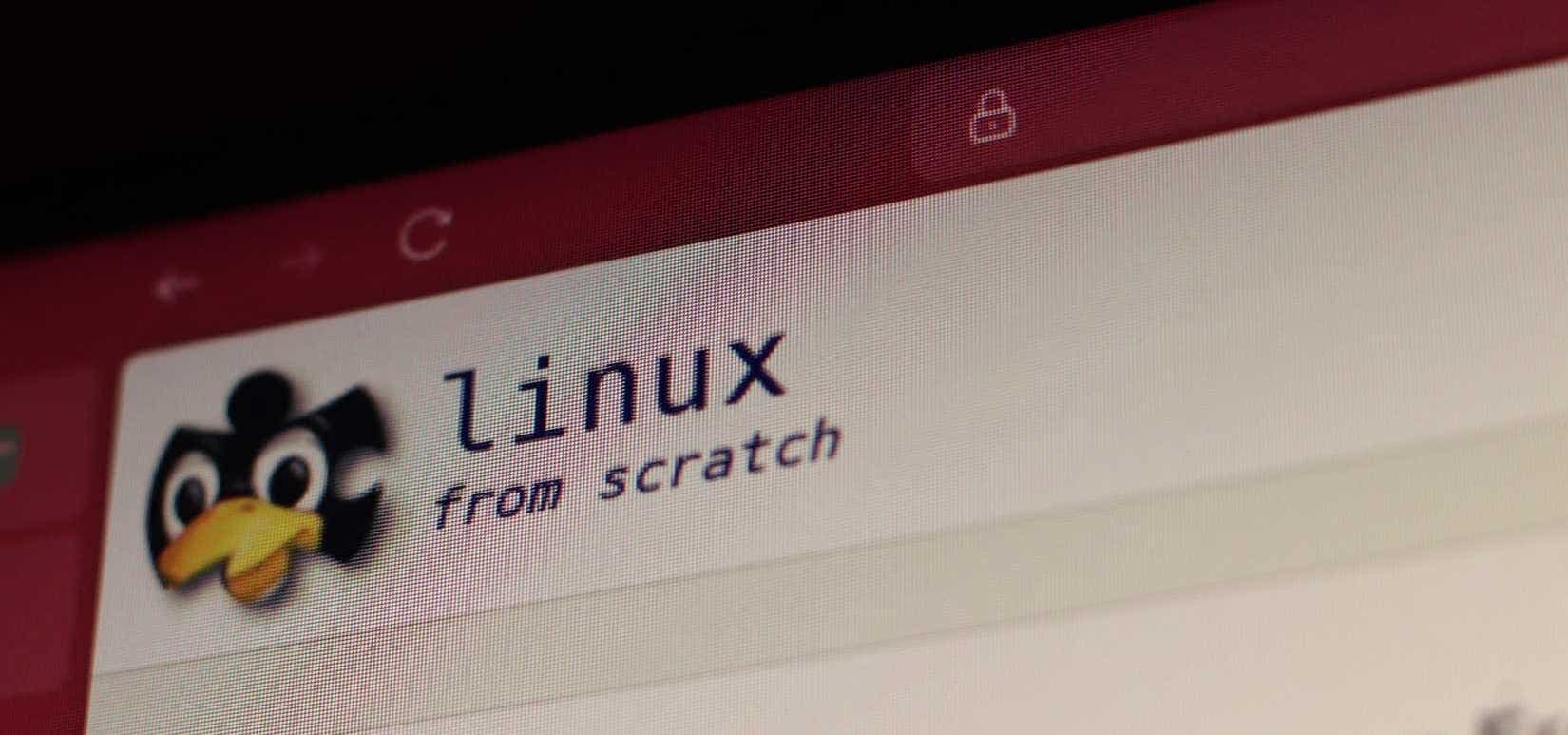 官方網站上的 Linux From Scratch 標誌。