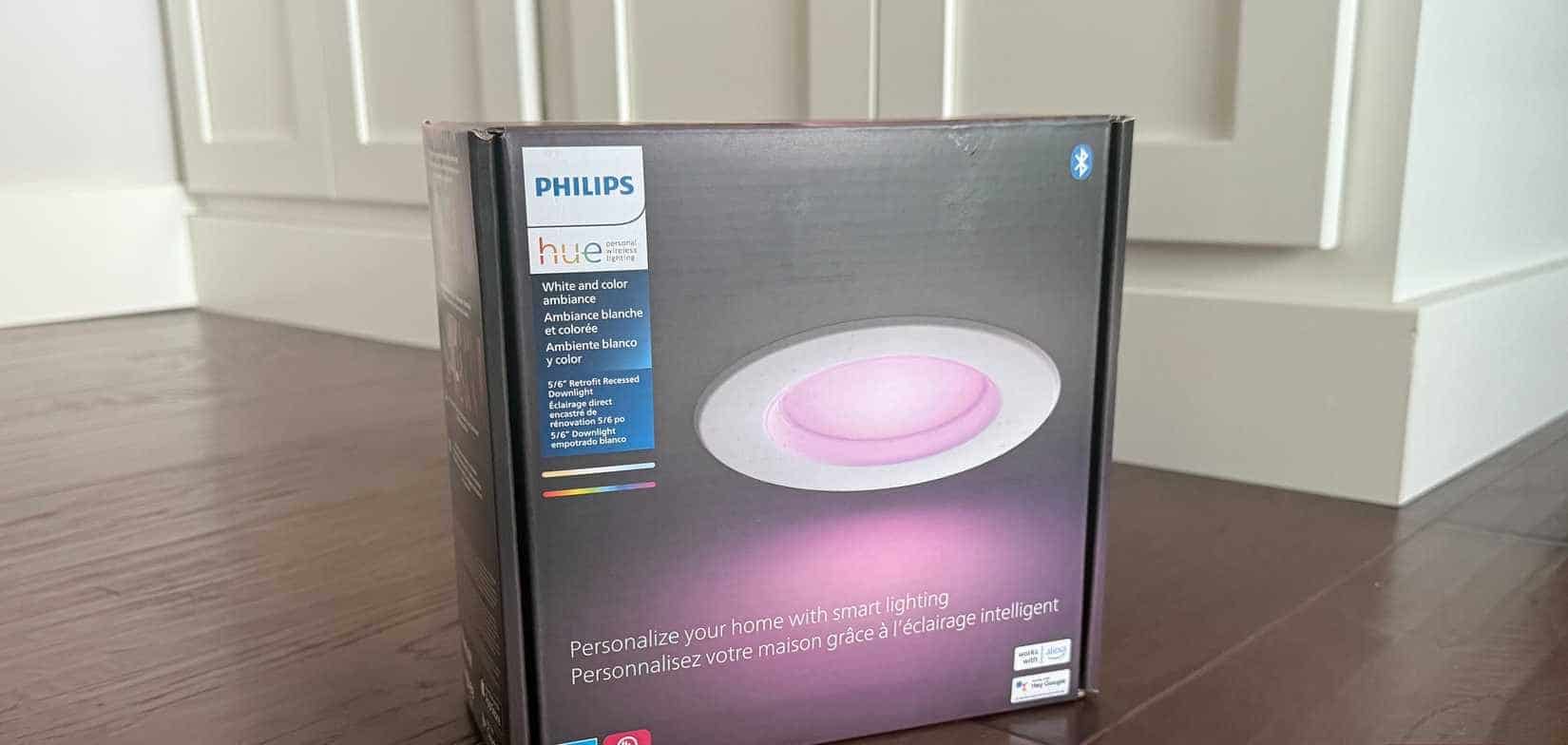 Philips Hue Glühbirne in Box