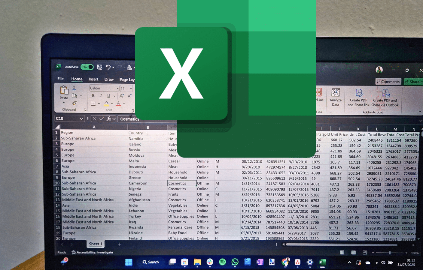 7 دوال إكسل متقدمة يجب إتقانها لتحليل بيانات احترافي: تجاوز SUM و VLOOKUP