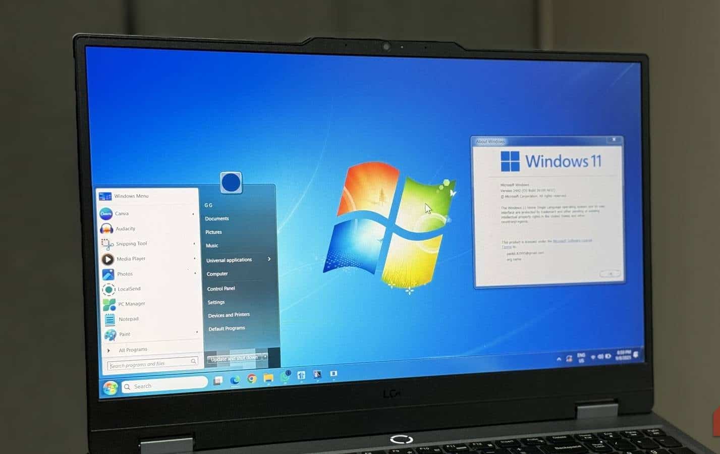 Ottimizzare Windows 11 per renderlo simile a Windows 7: un'esperienza con prestazioni notevolmente migliorate