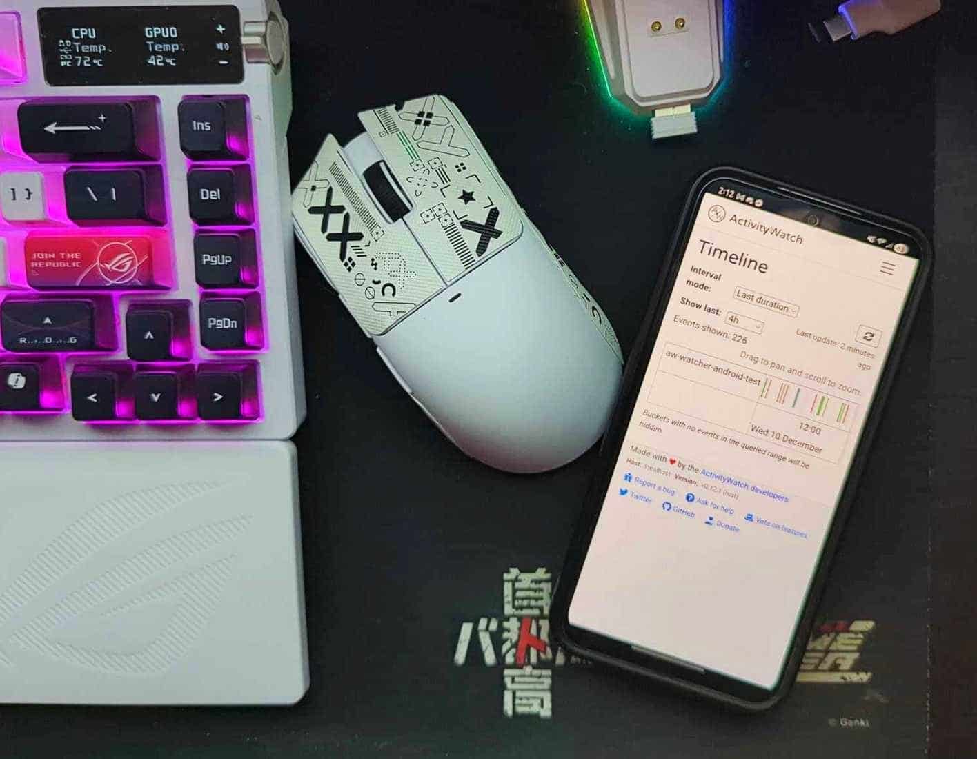 適用於安卓系統的 ActivityWatch 可在 Google Play 商店下載。
