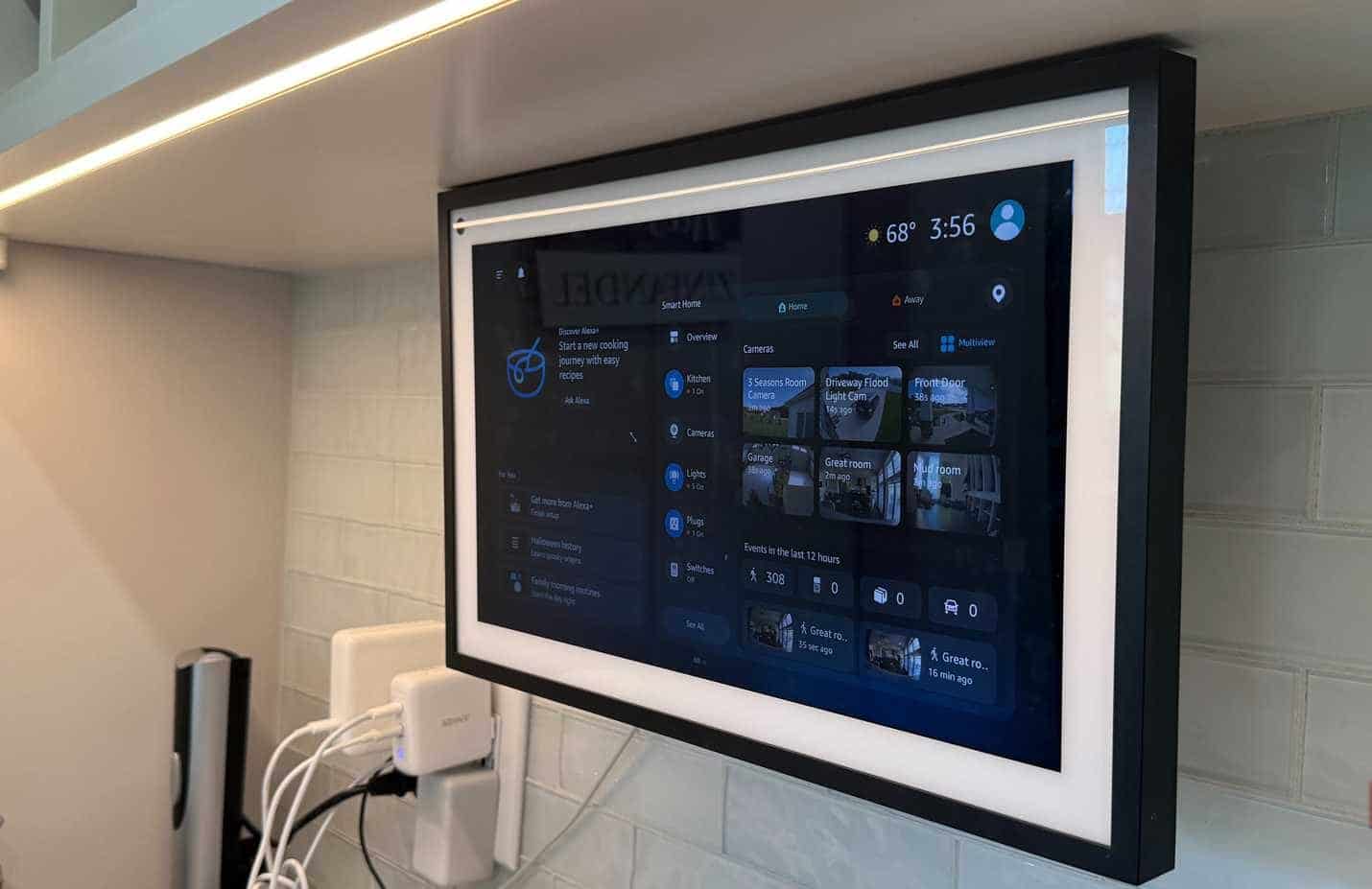 Echo Show 15 Dolap Altında