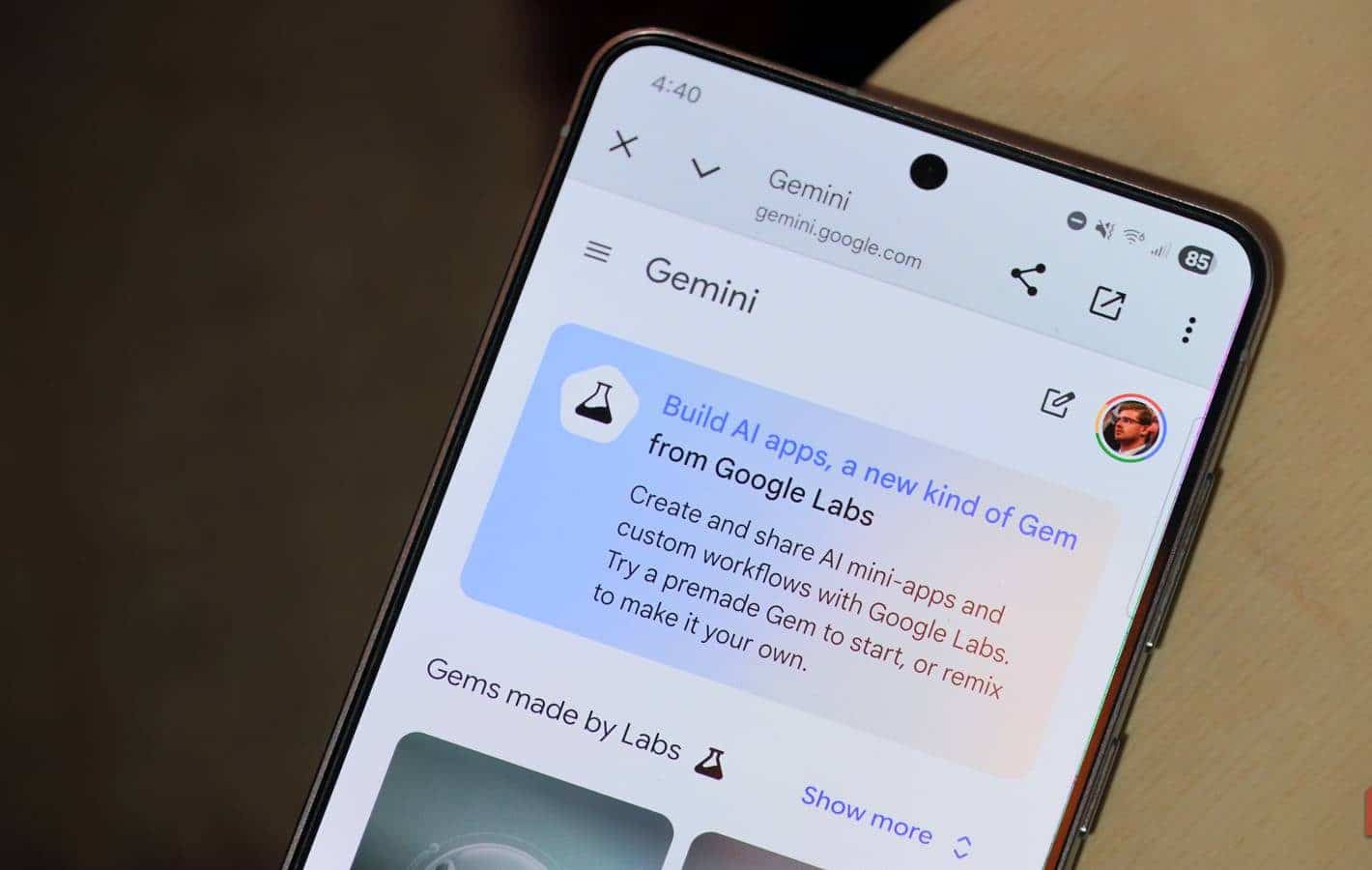 Die Erstellung meiner App mit Gemini ist einfacher als du denkst.