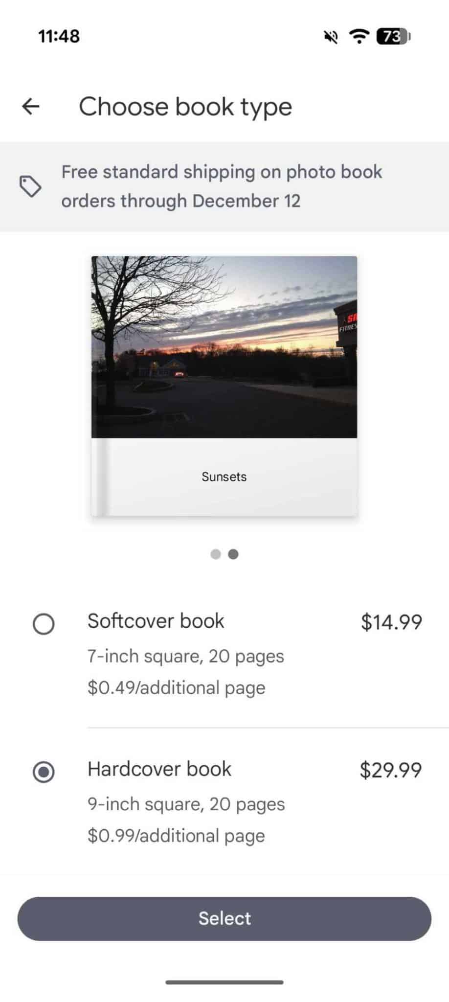 Google Photos 圖書訂購