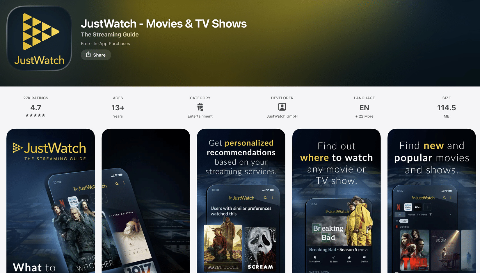 JustWatch-App