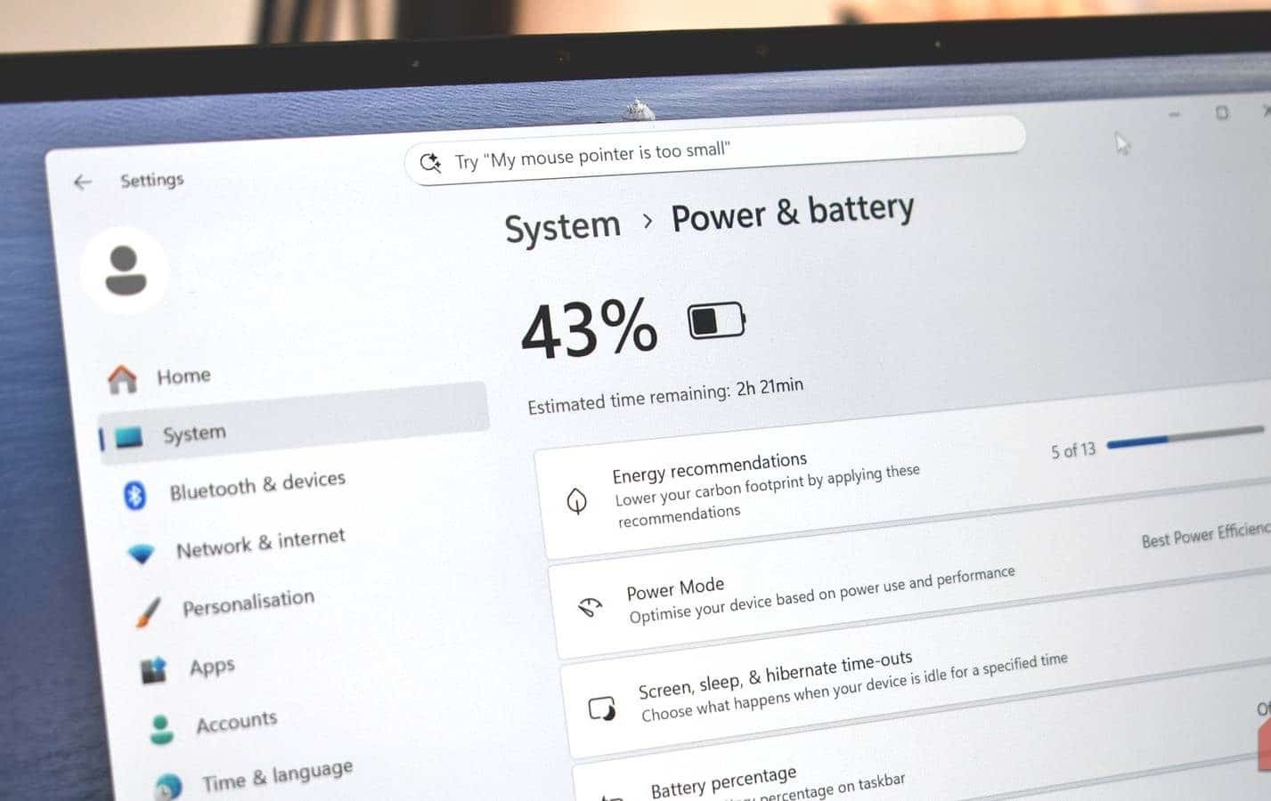 جعلت Windows يتوقف عن استهلاك الطاقة في التطبيقات الخاملة وتضاعف عمر البطارية
