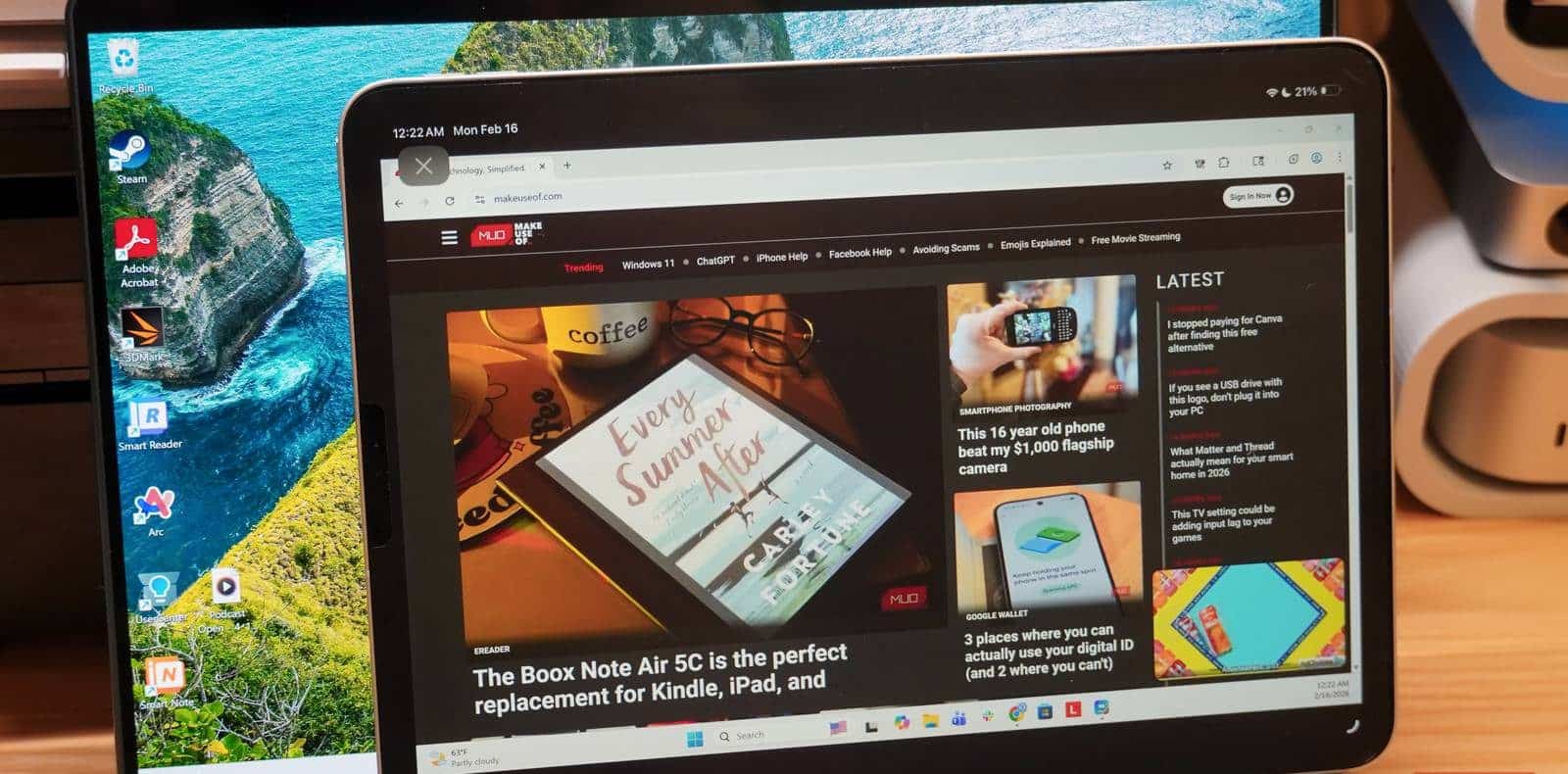 Sì, puoi trasformare un vecchio iPad in un monitor per computer.