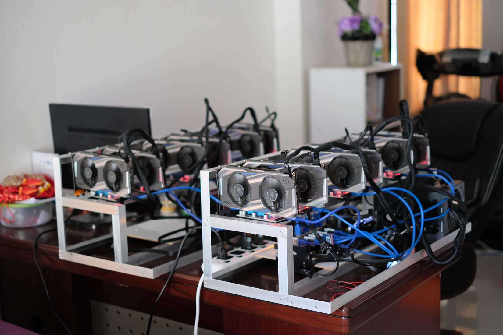 Piattaforma di mining GTX 1060