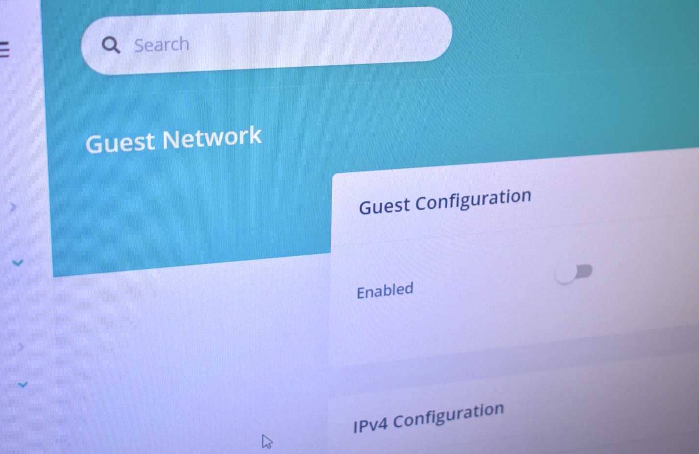 تكوين شبكة Wi-Fi للضيوف.