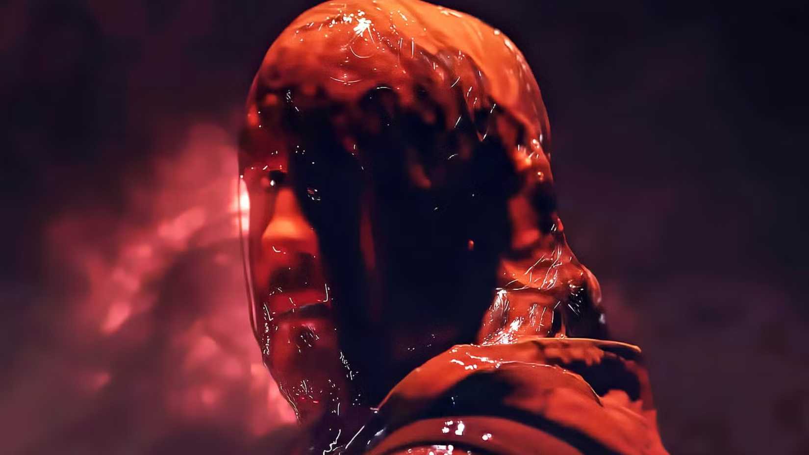 Markiplier è coperto di sangue in Iron Lung