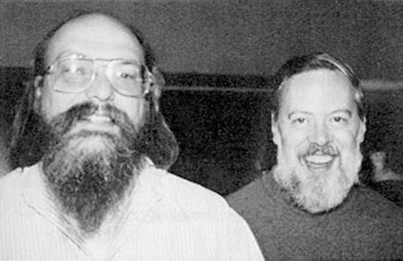 Ken Thompson e Dennis Ritchie, circa 1973