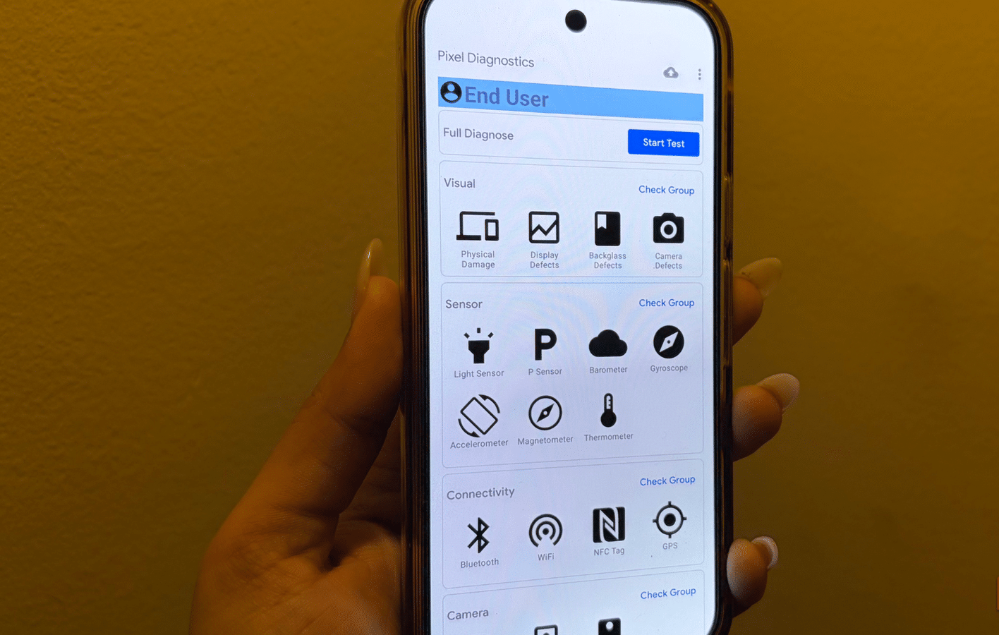 قائمة تشخيص سرية في هاتف Pixel الخاص بك لإصلاح المشاكل
