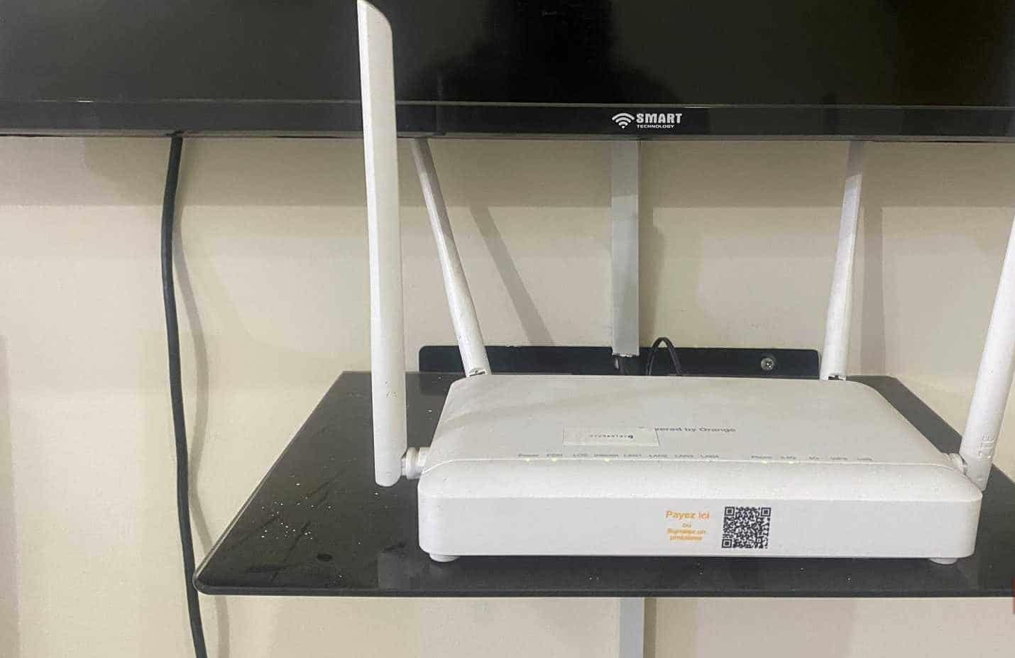 Un router connesso in modalità centralizzata
