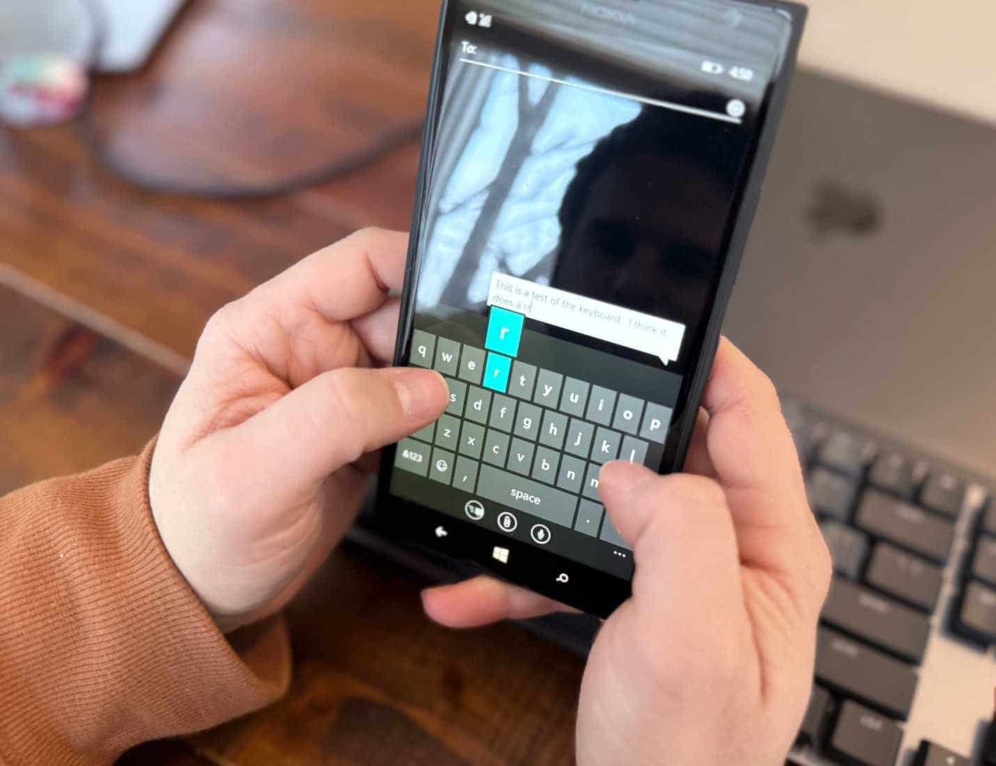 Schrijven op Windows Phone