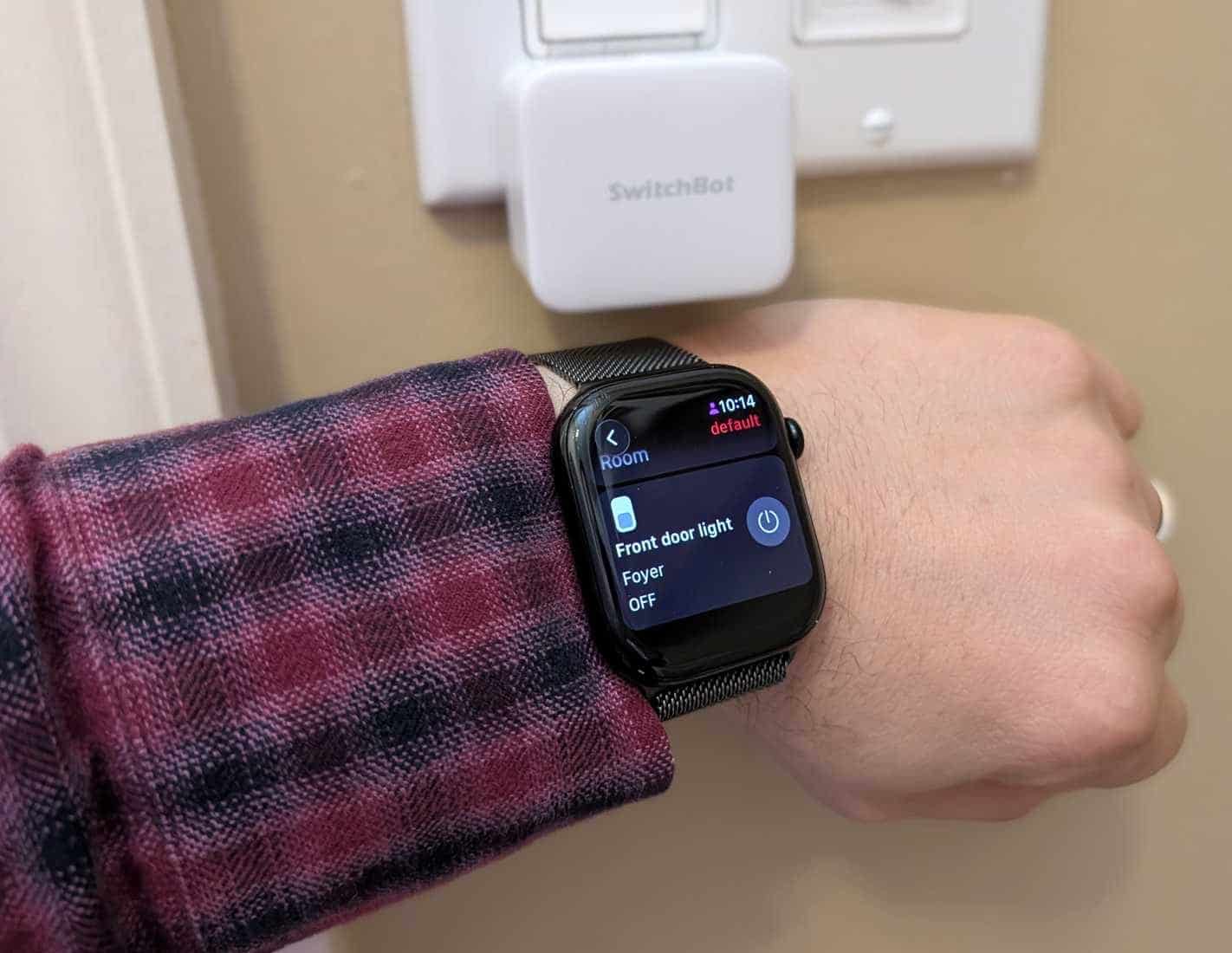 SwitchBot Watch Control
