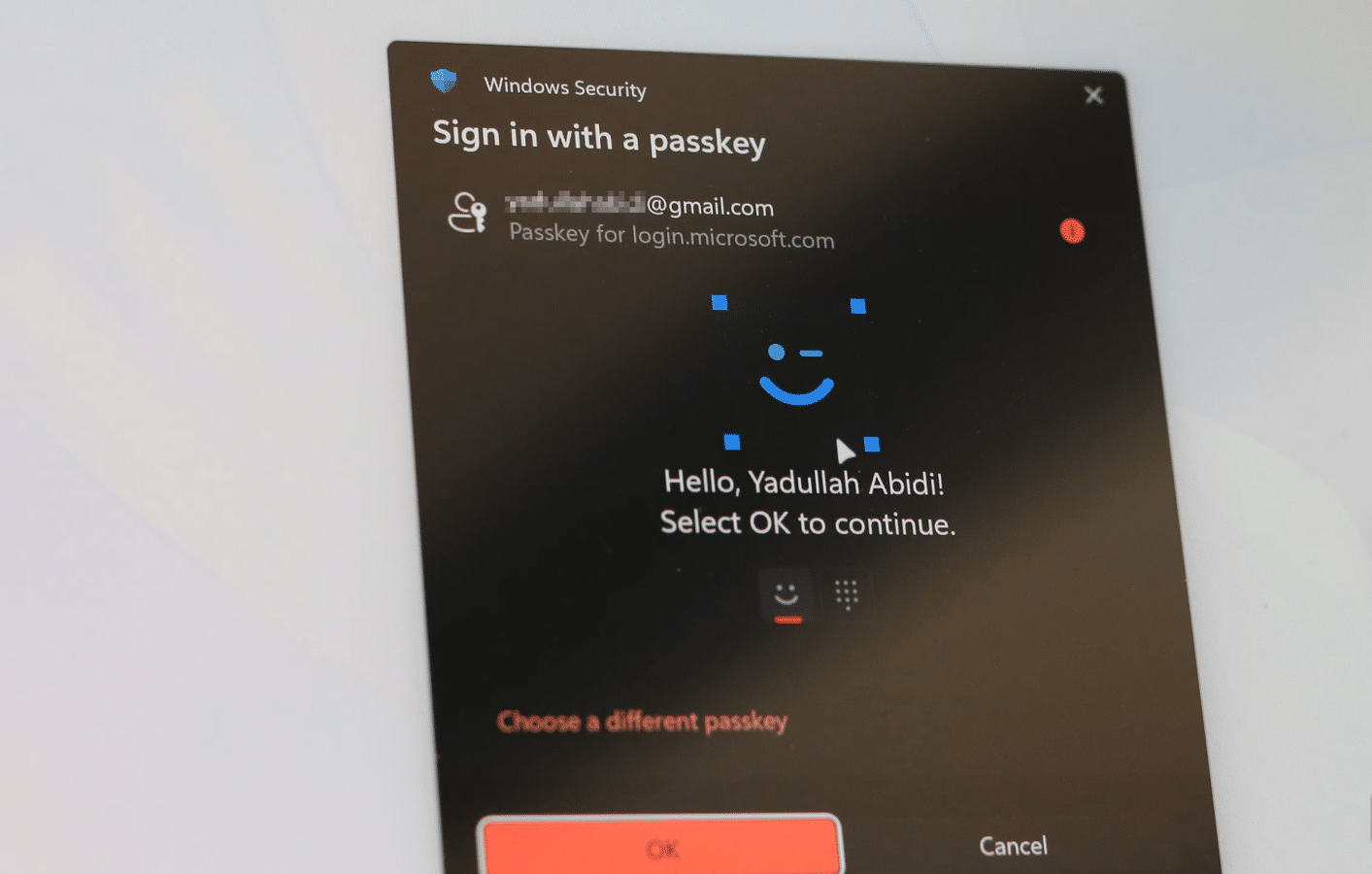 Endlich funktioniert Windows Hello auch mit externen Sensoren!