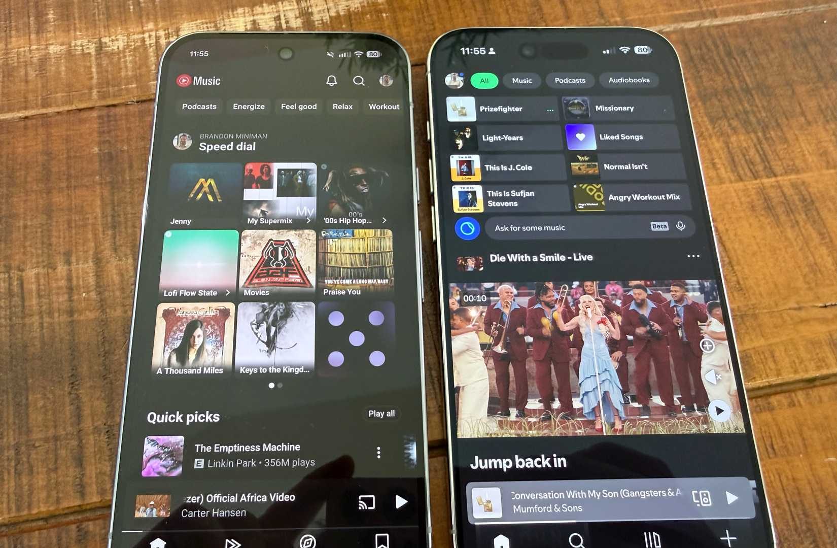 YouTube Music vs Spotify