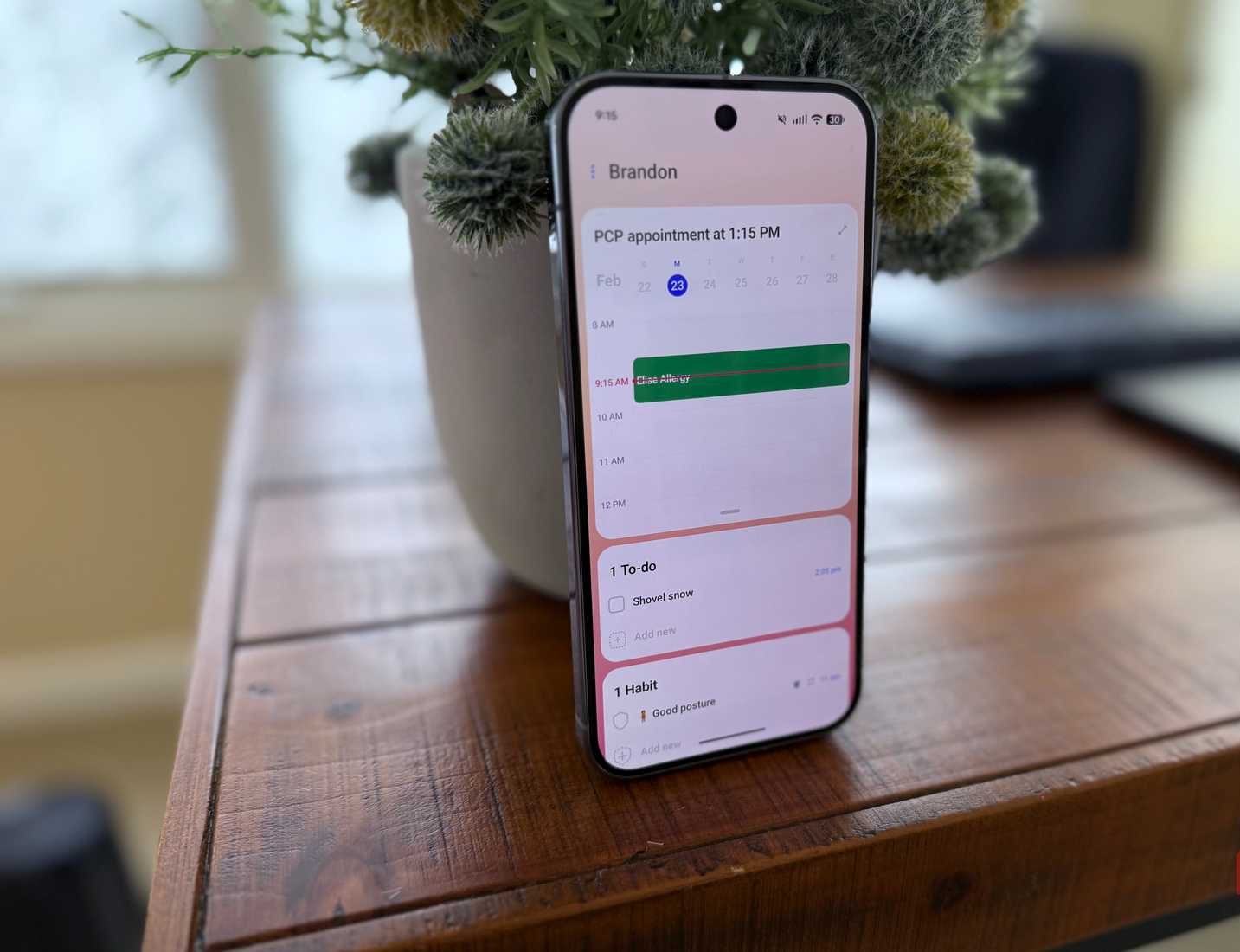 Κύρια οθόνη εφαρμογής Hero για Android