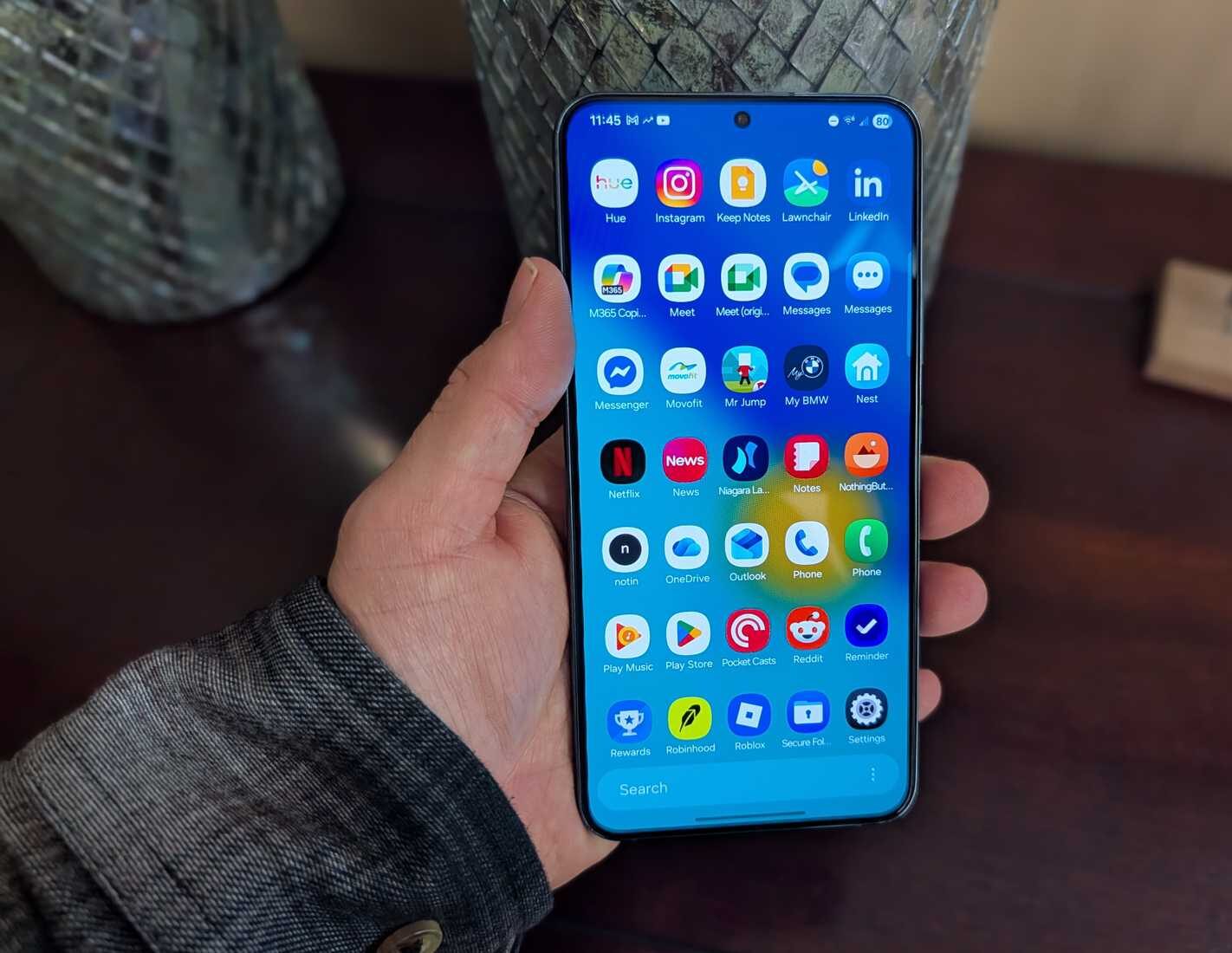 三星 Galaxy S22 Plus 上的應用抽屜