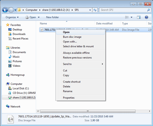 WinCDEmu هو أفضل برنامج لتثبيت ملفات ISO.